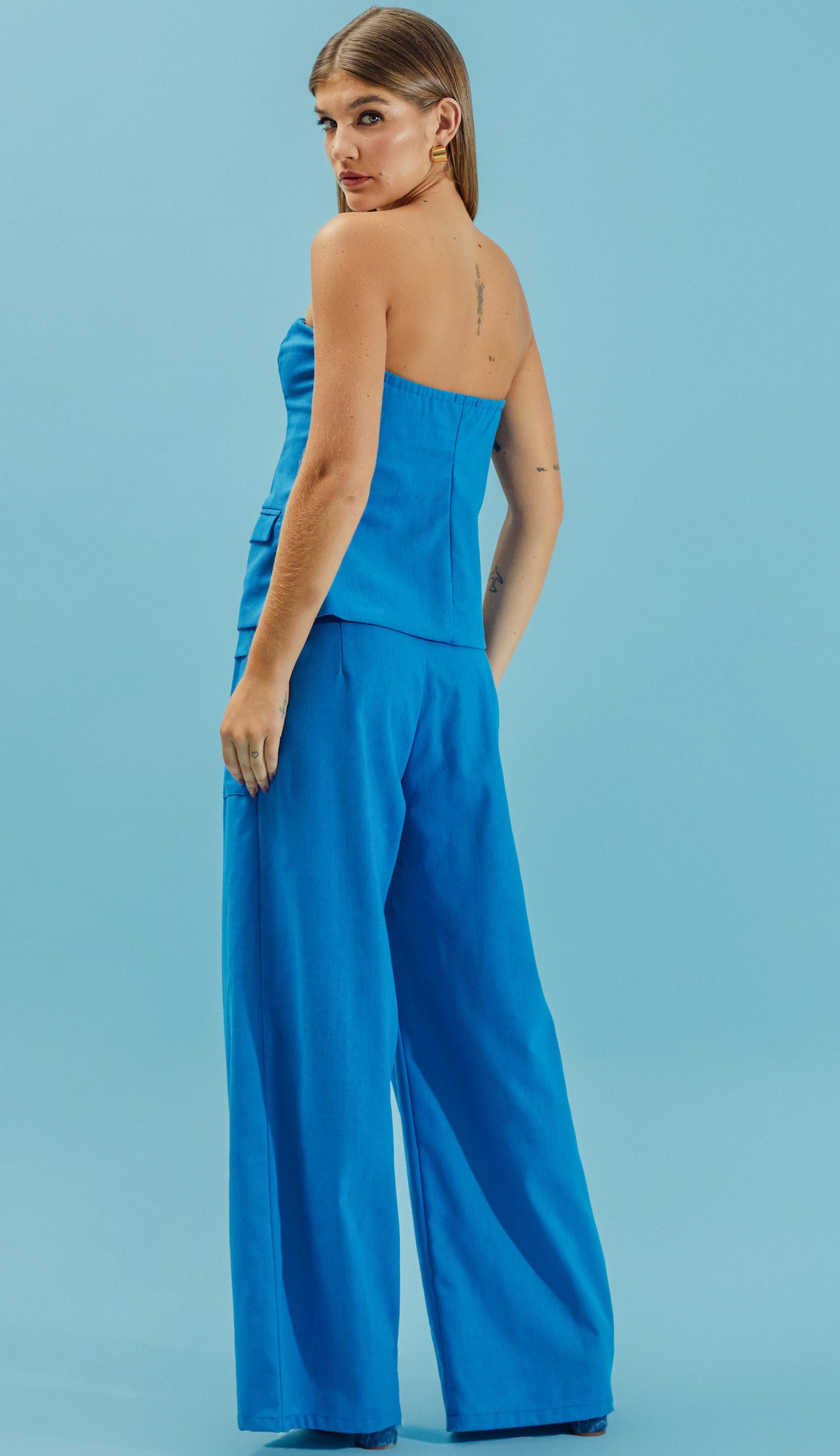 Conjunto Cassandra Azul