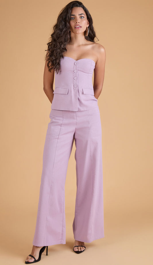 Conjunto Cassandra Lilás