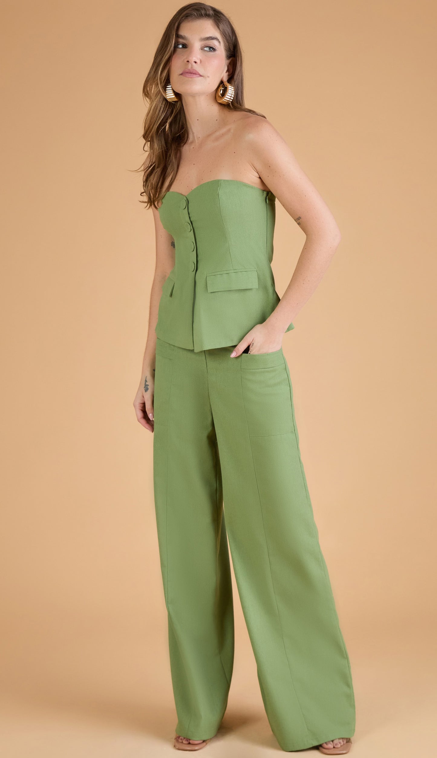 Conjunto Cassandra Verde