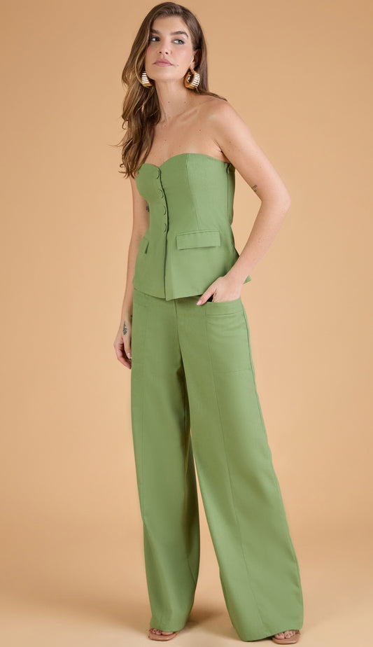 Conjunto Cassandra Verde