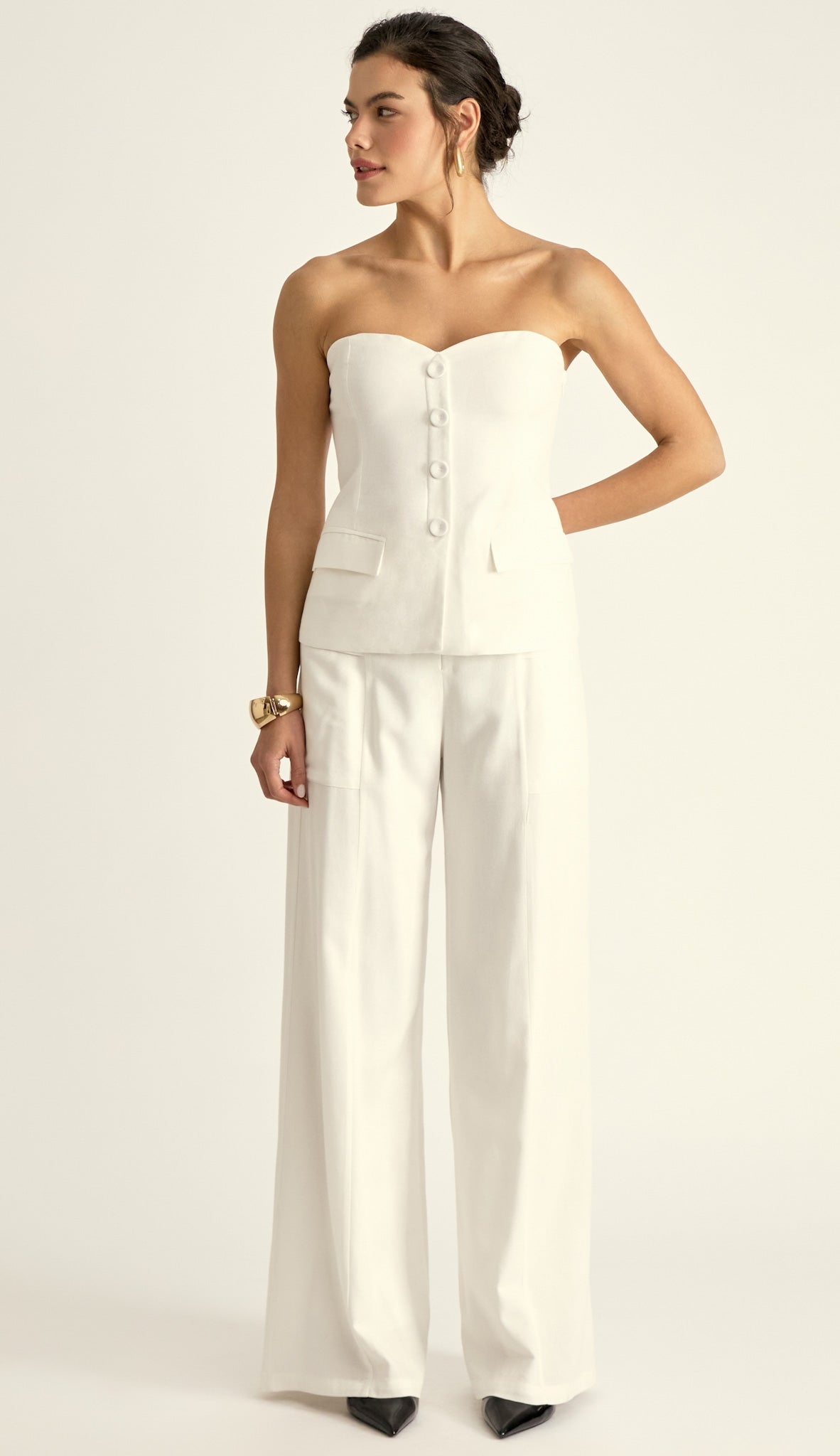 Conjunto Cassandra Off White