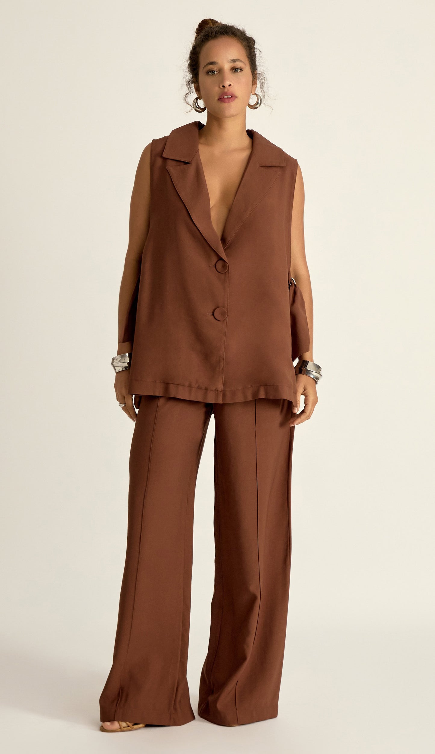 Conjunto Chloe Café