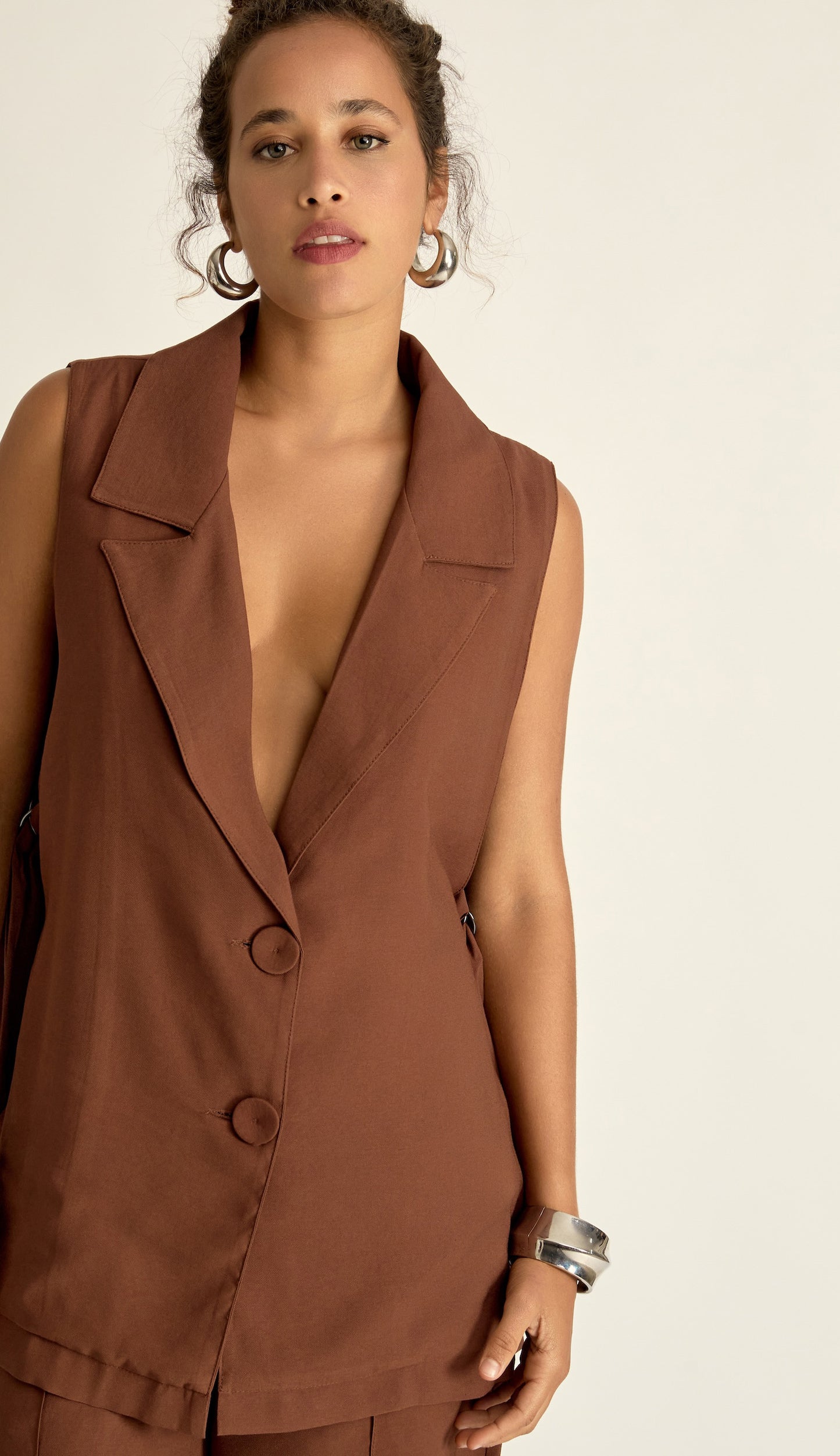 Conjunto Chloe Café