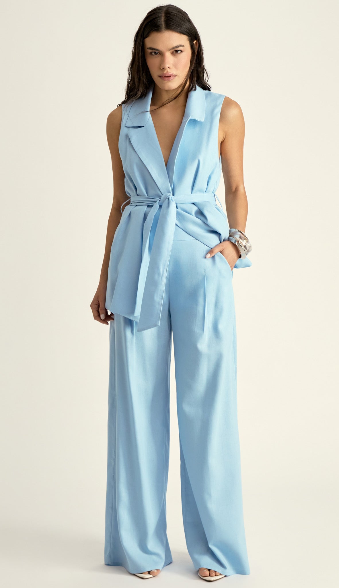 Conjunto Elô Azul Claro