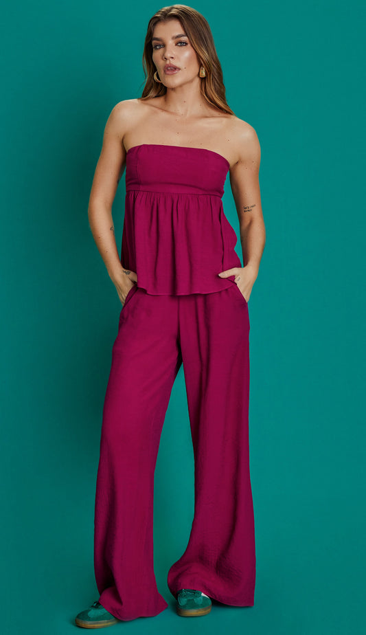 Conjunto Gemma Ameixa