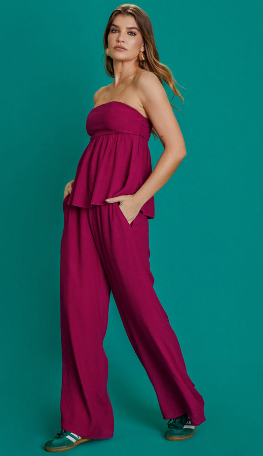 Conjunto Gemma Ameixa