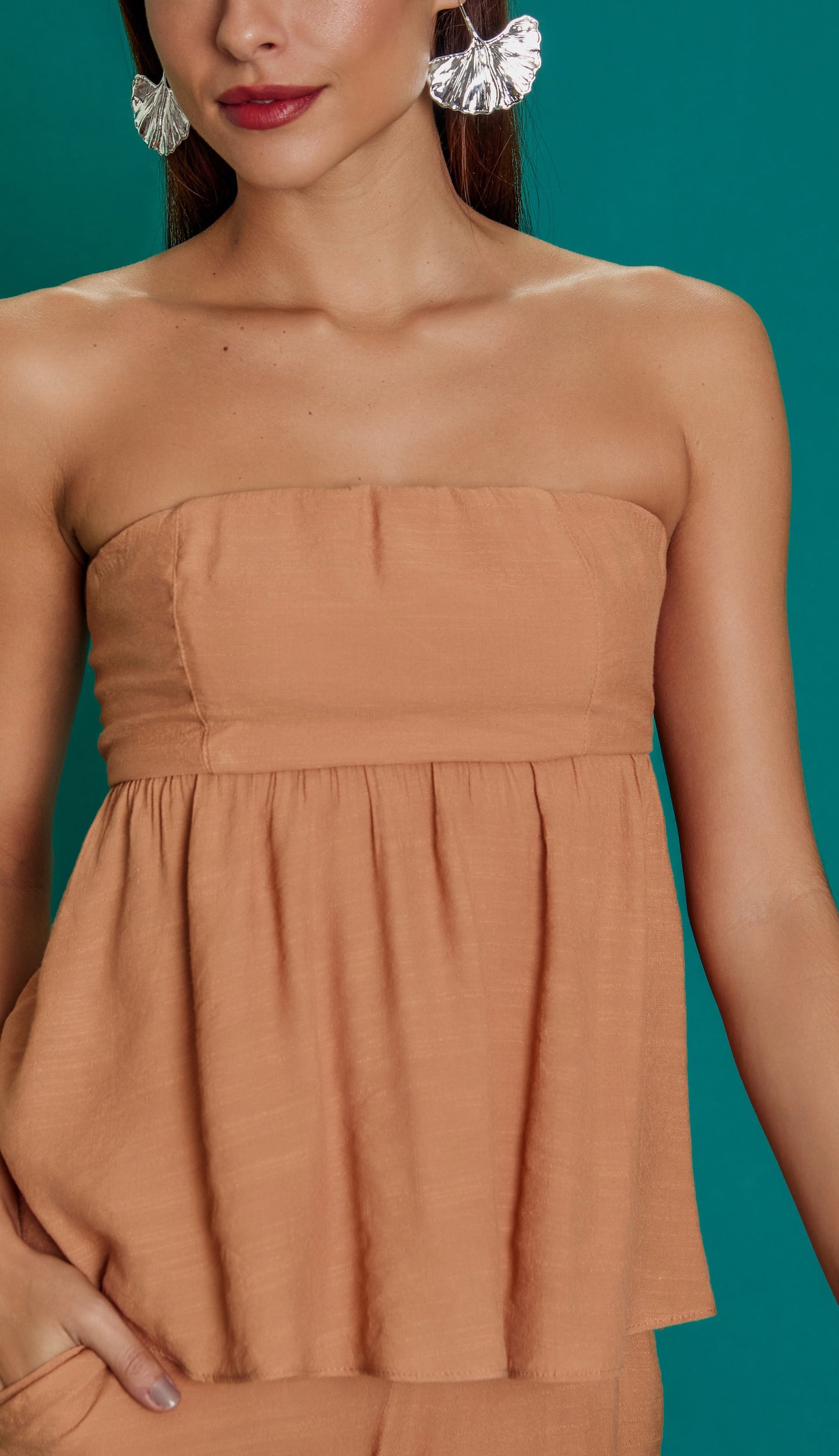 Conjunto Gemma Caramelo