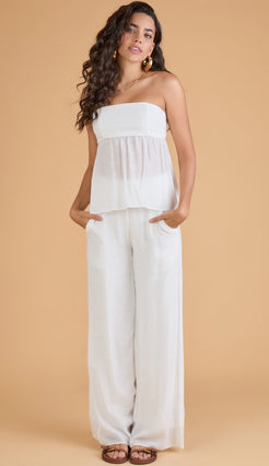 Conjunto Gemma Off White