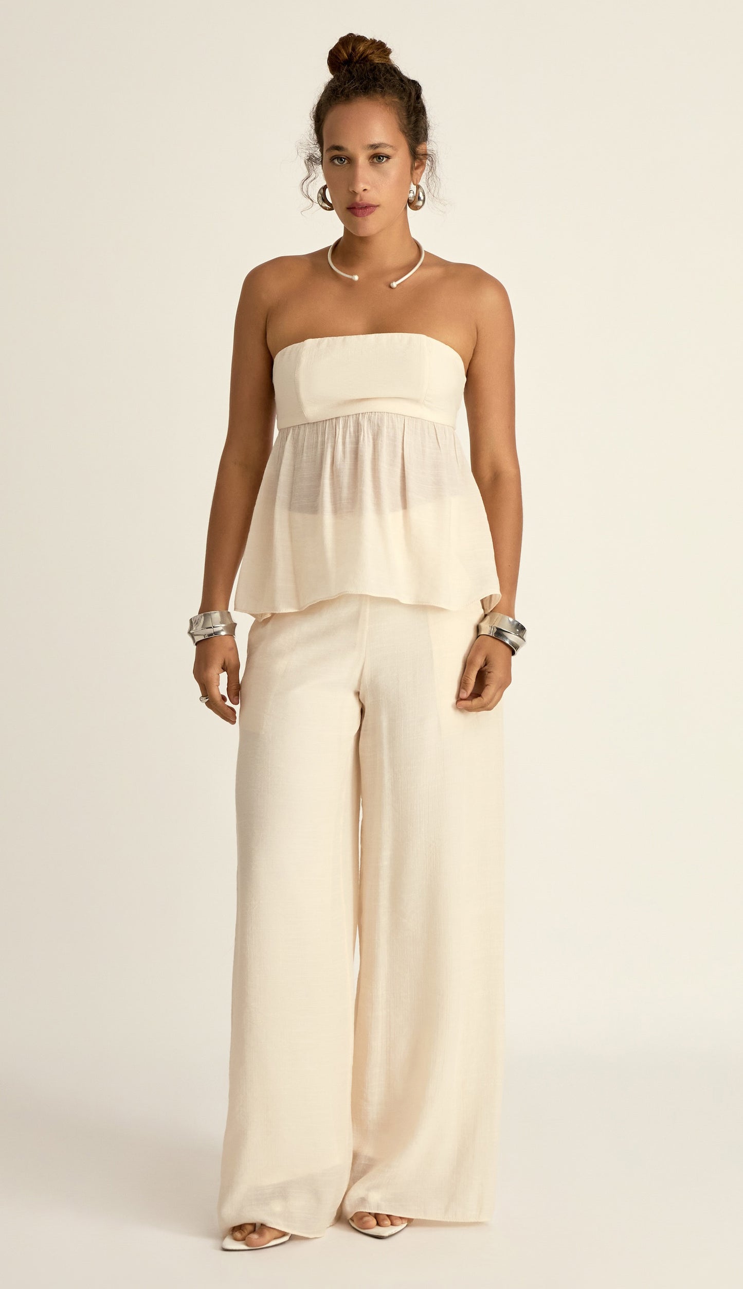 Conjunto Gemma Off White