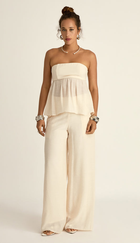 Conjunto Gemma Off White