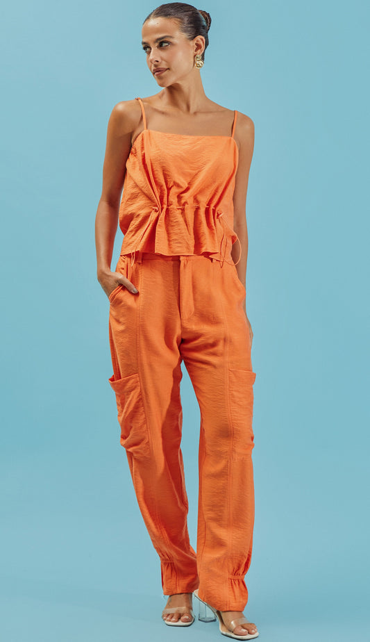 Conjunto Joyce Laranja