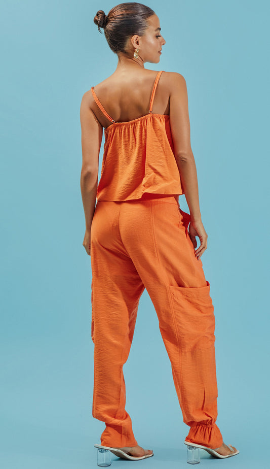 Conjunto Joyce Laranja