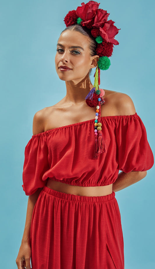 Conjunto Leca Cereja