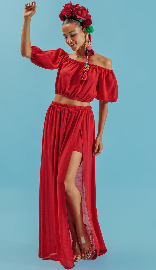 Conjunto Leca Cereja