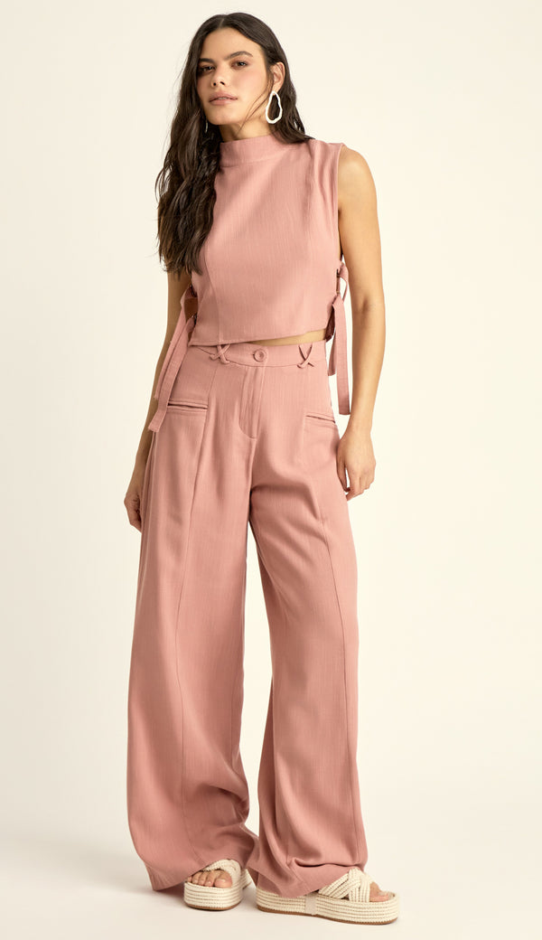Conjunto Blusa e Calça Linho Paulete | Laguna
