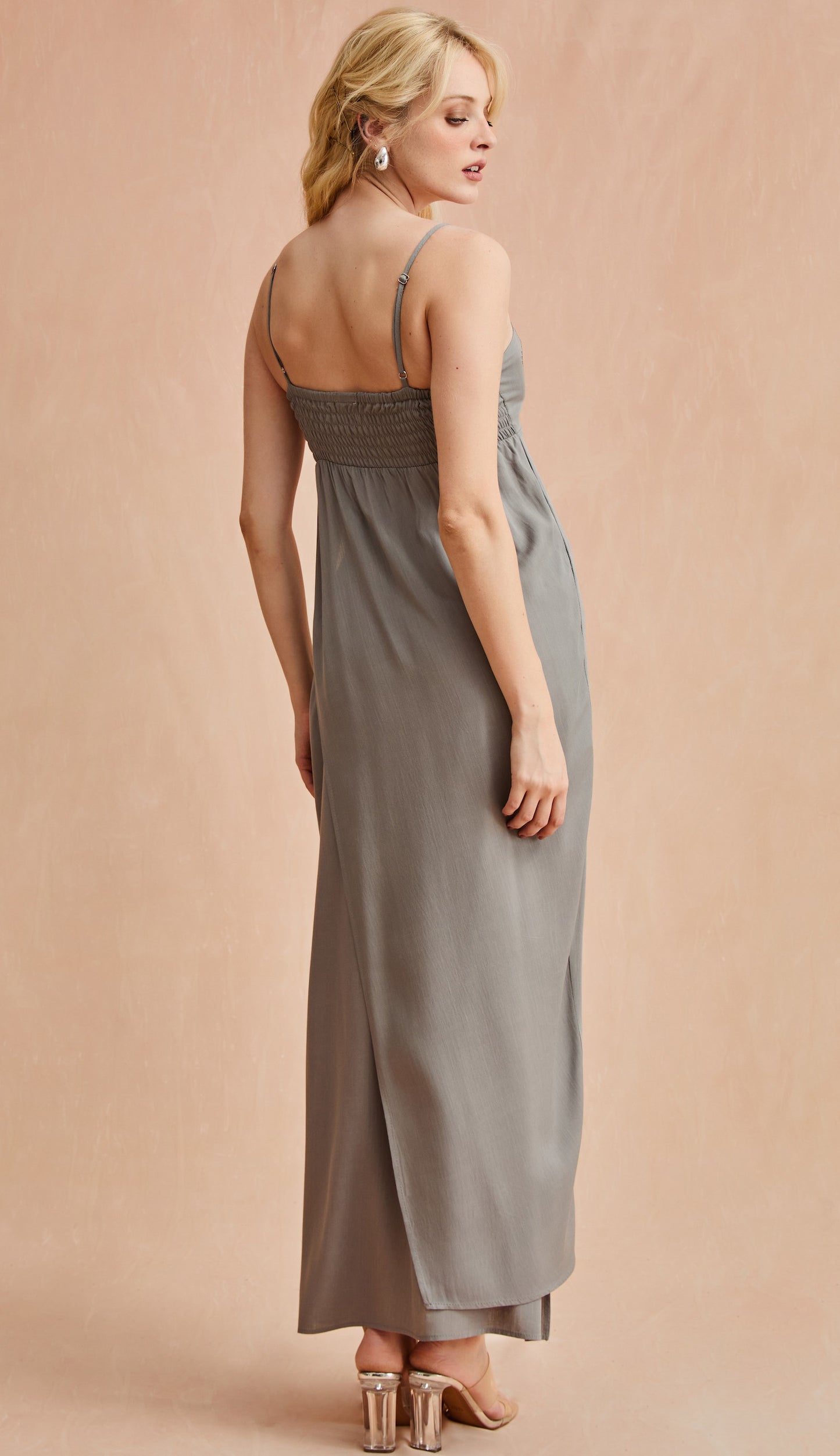 Conjunto Solange Cinza