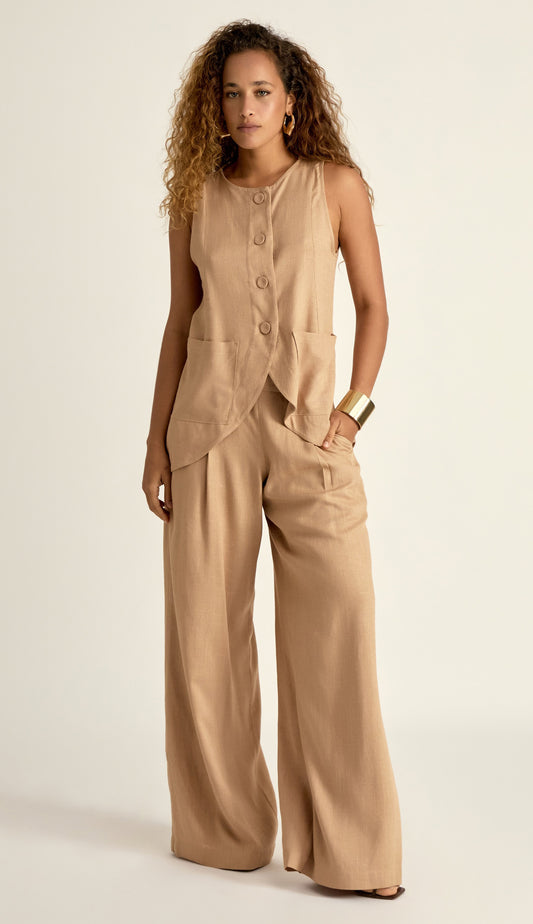 Conjunto Amalfi Caramelo