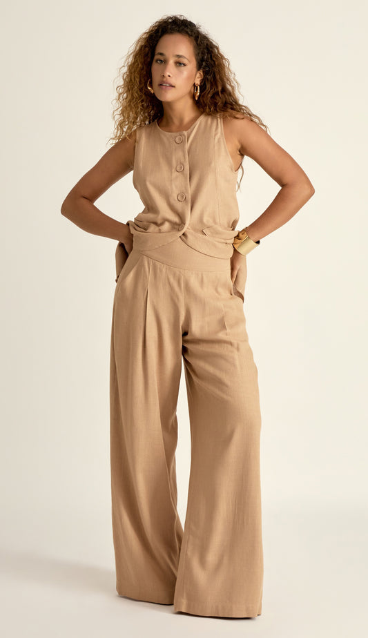 Conjunto Amalfi Caramelo