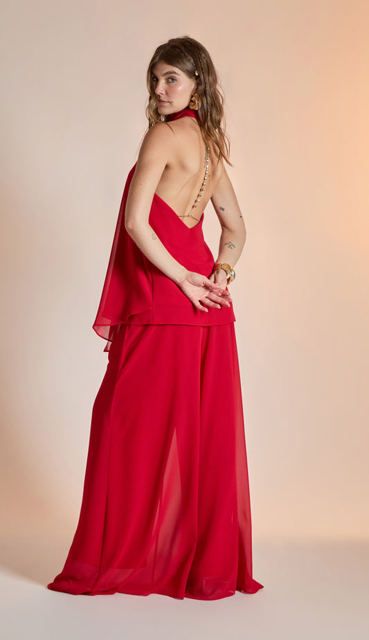 Conjunto Alba Cereja