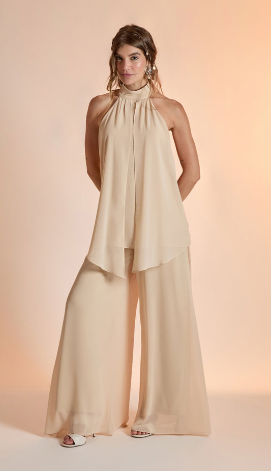 Conjunto Alba Amarelo Manteiga