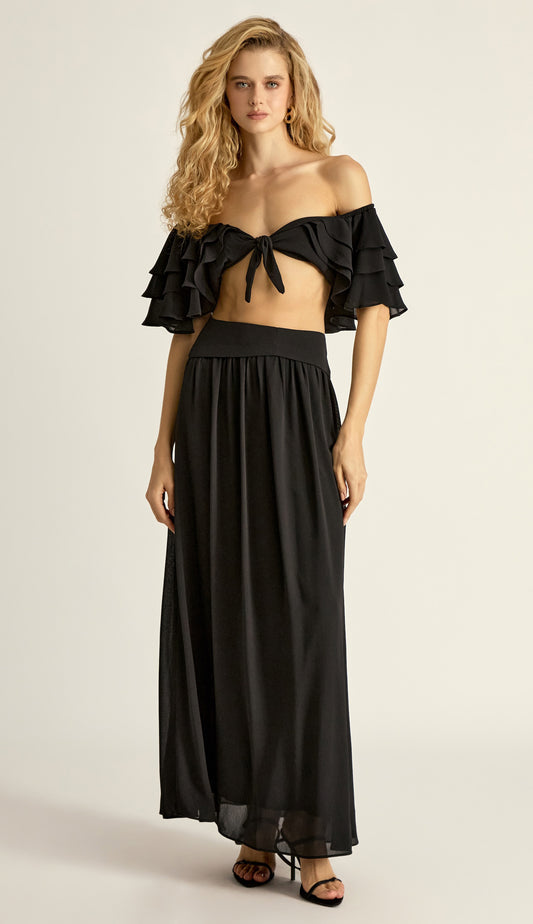Conjunto Barcelona Preto