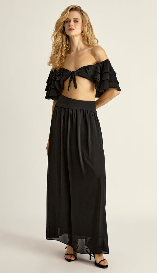 Conjunto Barcelona Preto