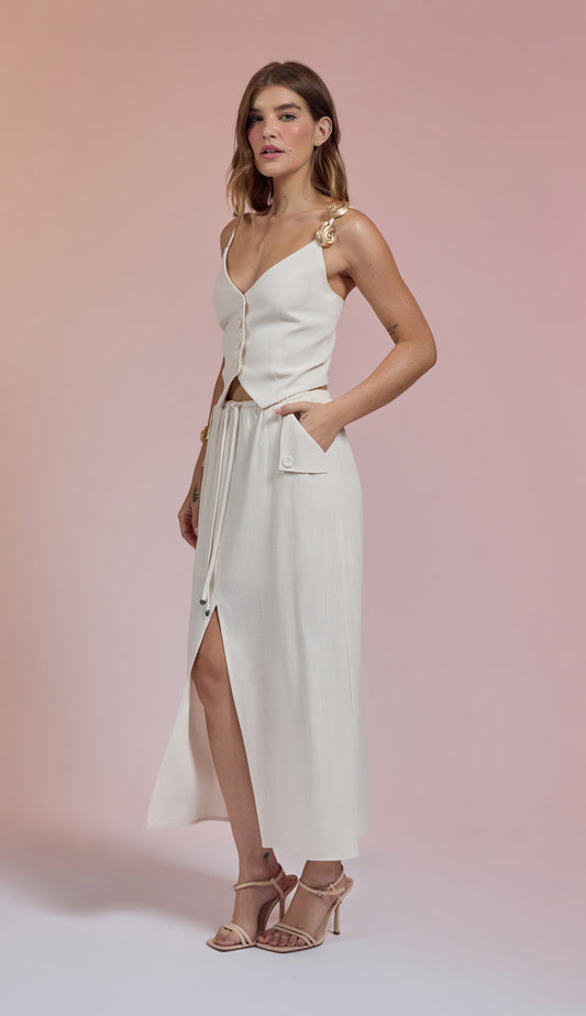 Conjunto Beatriz Off White