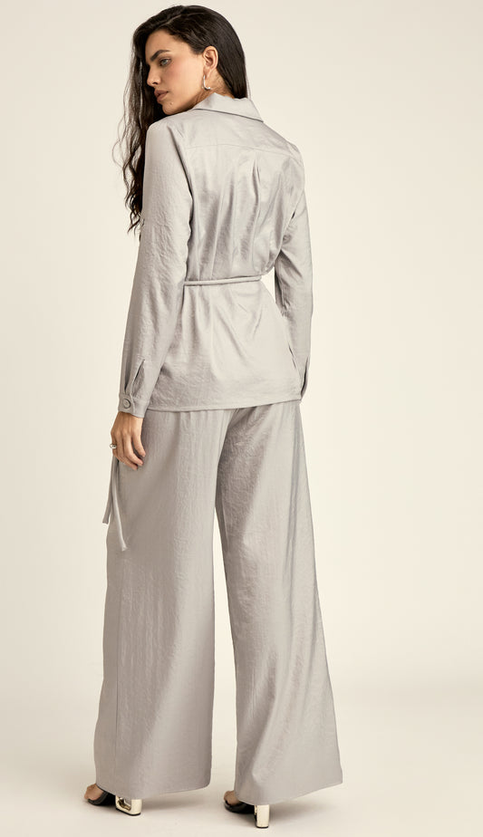 Conjunto Darla Cinza