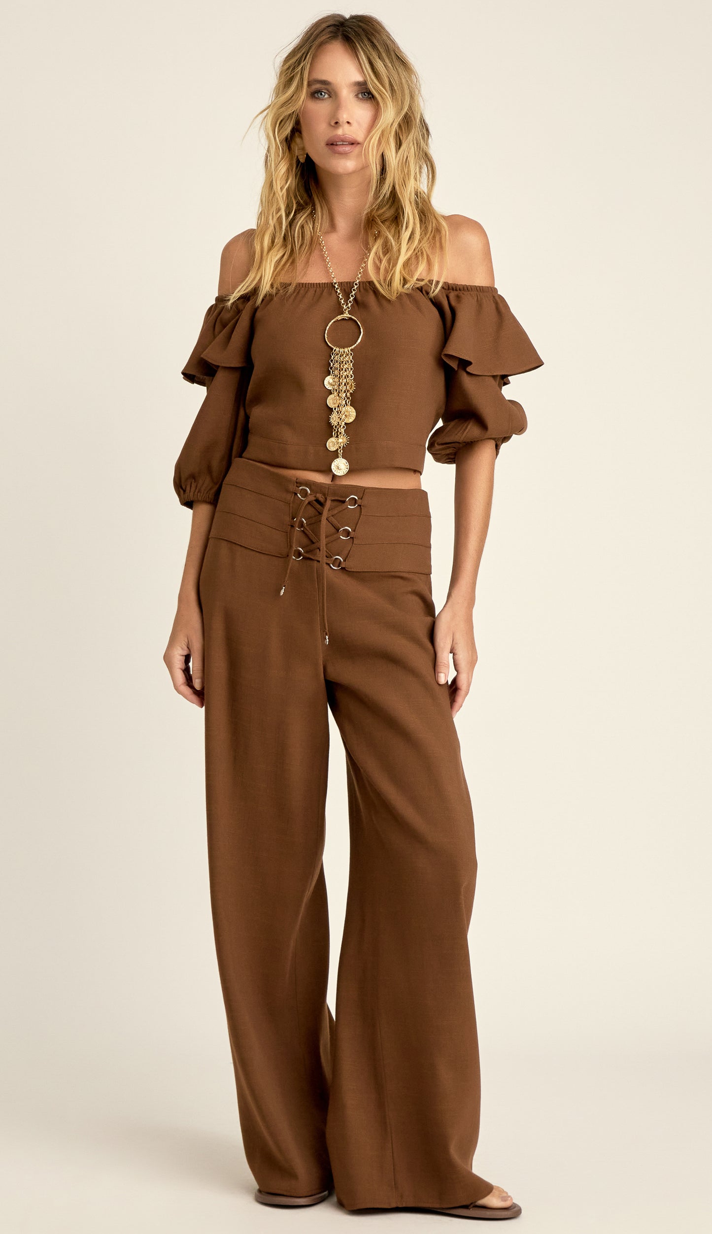 Conjunto Fabiana Café