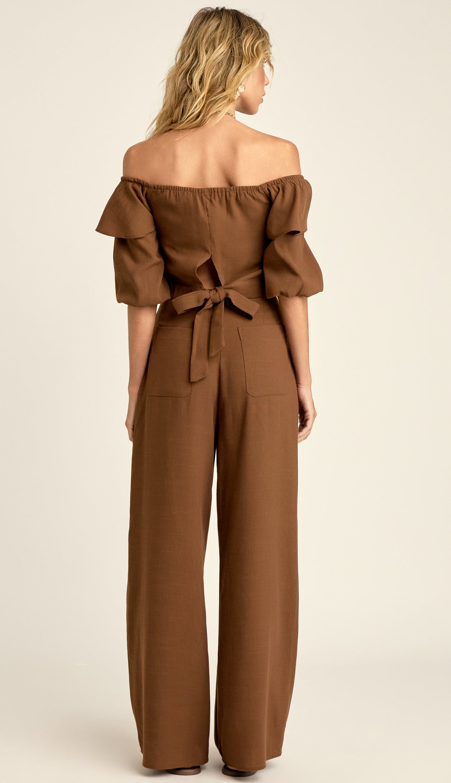 Conjunto Blusa e Calça Linho Fabiana | Laguna