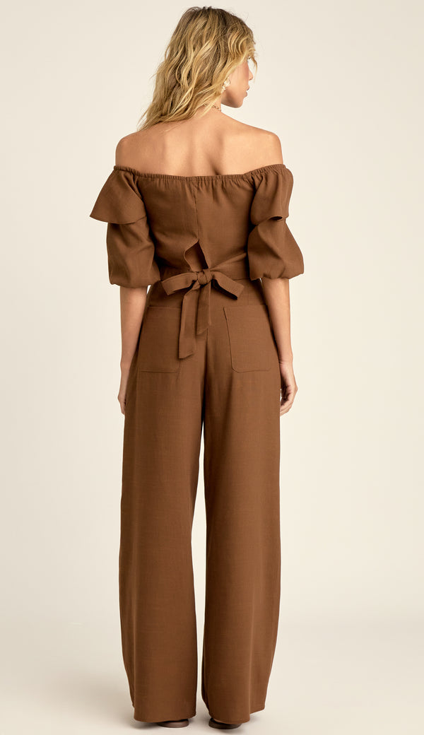 Conjunto Blusa e Calça Linho Fabiana | Laguna