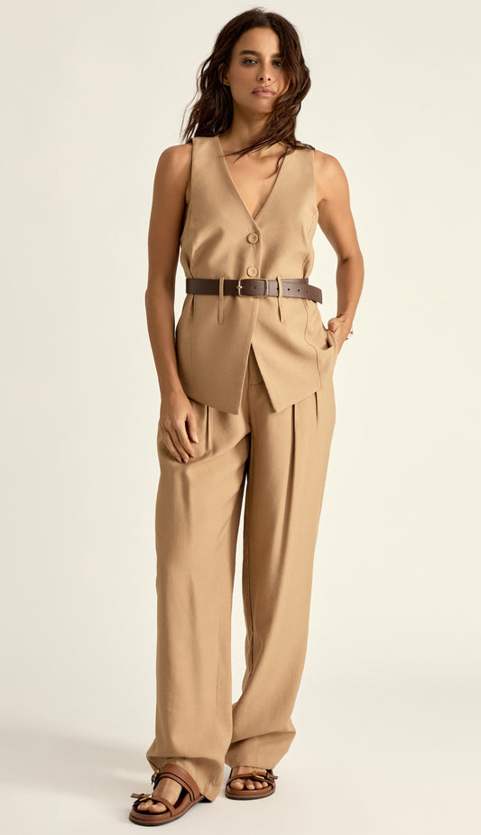 Conjunto Longo Alfaiataria Viscose Gabi | Laguna