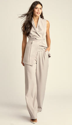 Conjunto Gabriela Cinza