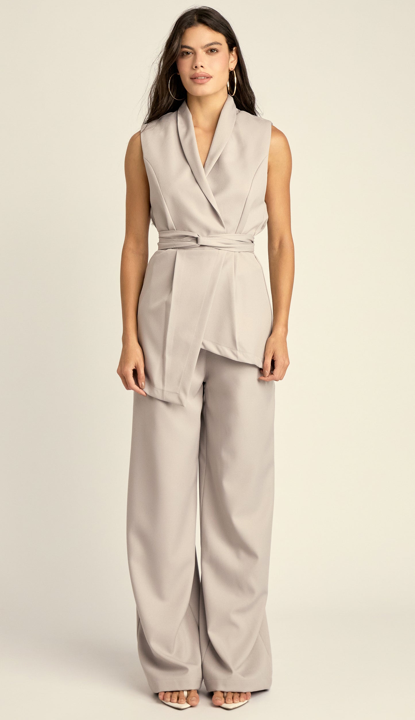 Conjunto Gabriela Cinza