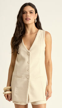 Conjunto Curto Algodão Maquinetado Grace | Laguna