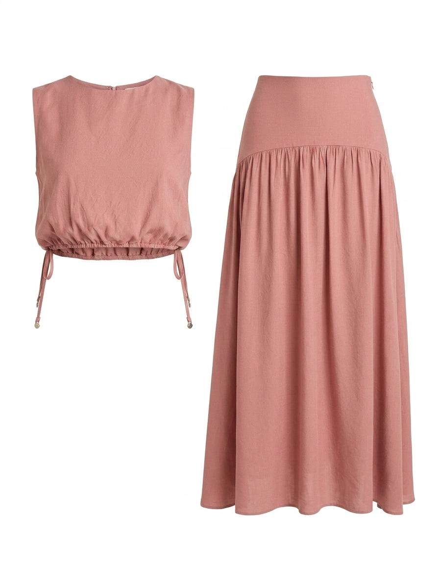 Conjunto Longo Poliviscose Linho Lavínia | Laguna