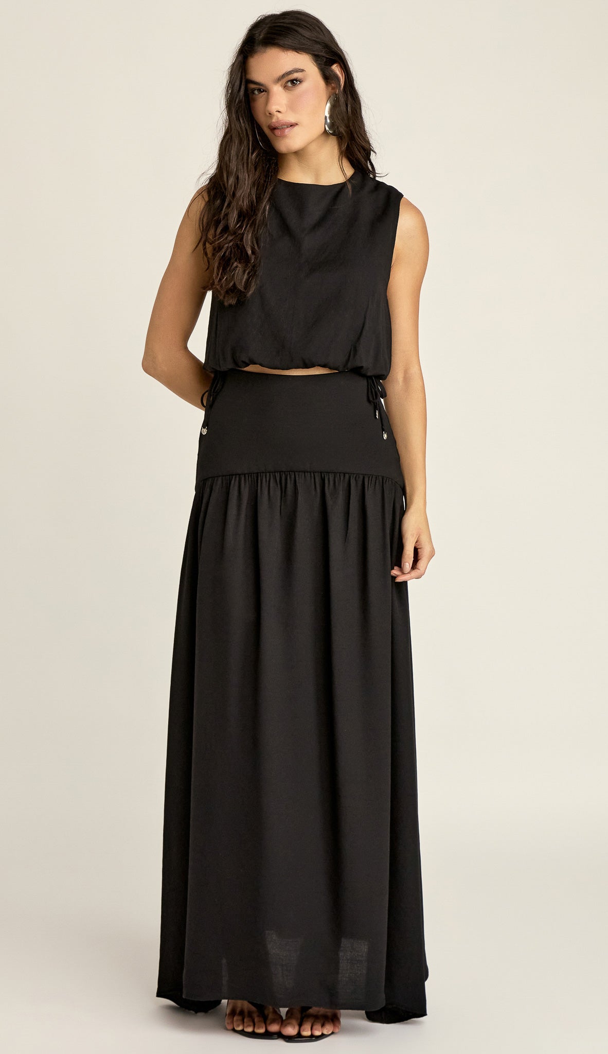 Conjunto Longo Poliviscose Linho Lavínia | Laguna