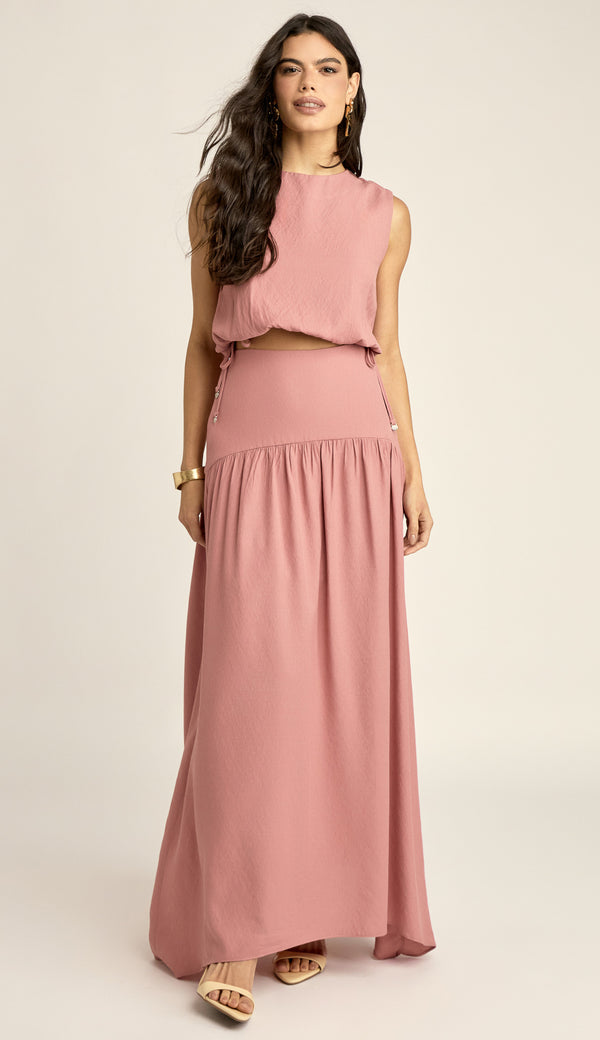 Conjunto Longo Poliviscose Linho Lavínia | Laguna