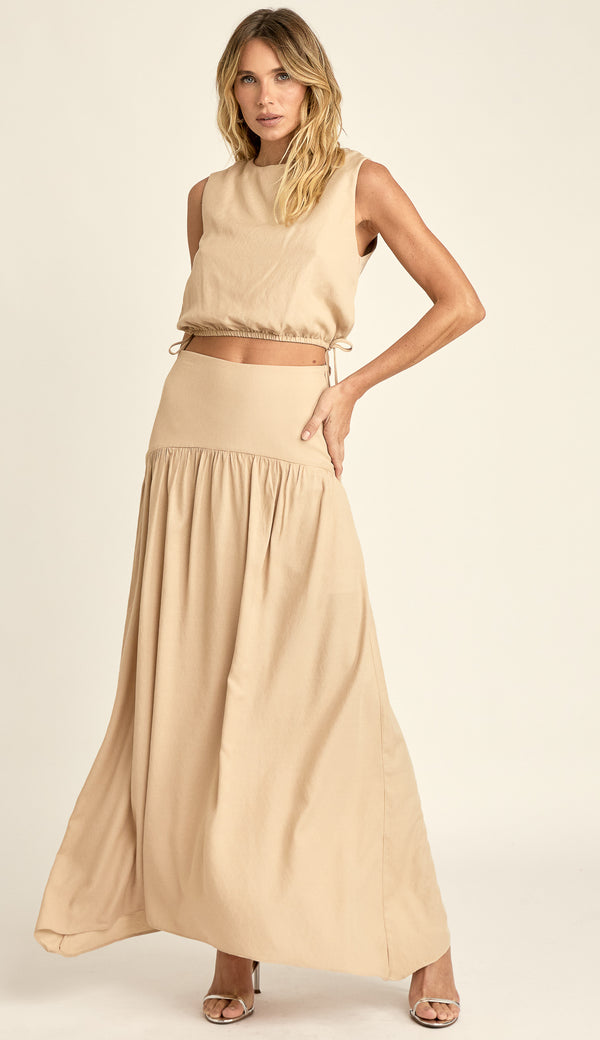 Conjunto Longo Poliviscose Linho Lavínia | Laguna