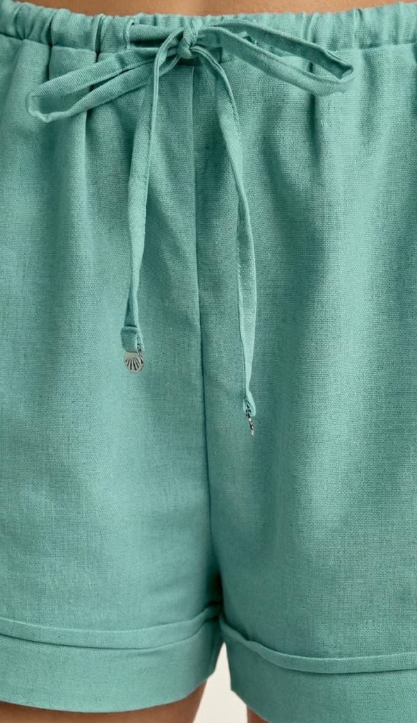 Conjunto Linho Blusa e Shorts Maria | Laguna