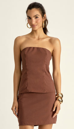 Conjunto Maitê Café