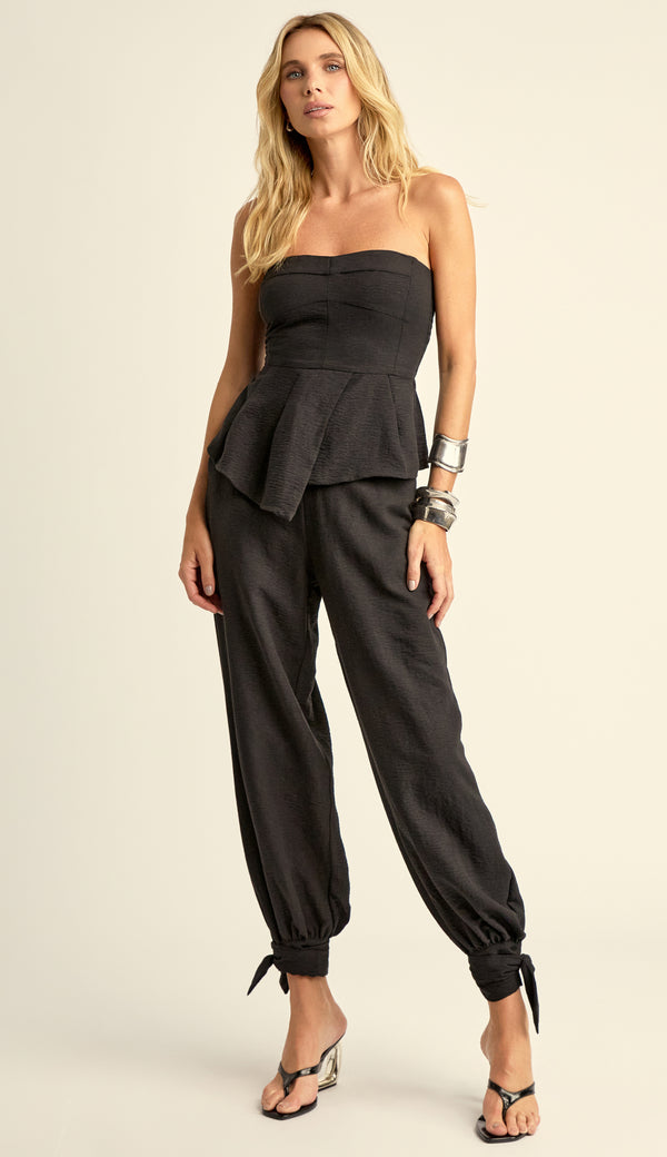 Conjunto Blusa e Calça Aladim Liocel Nora Preto | Laguna