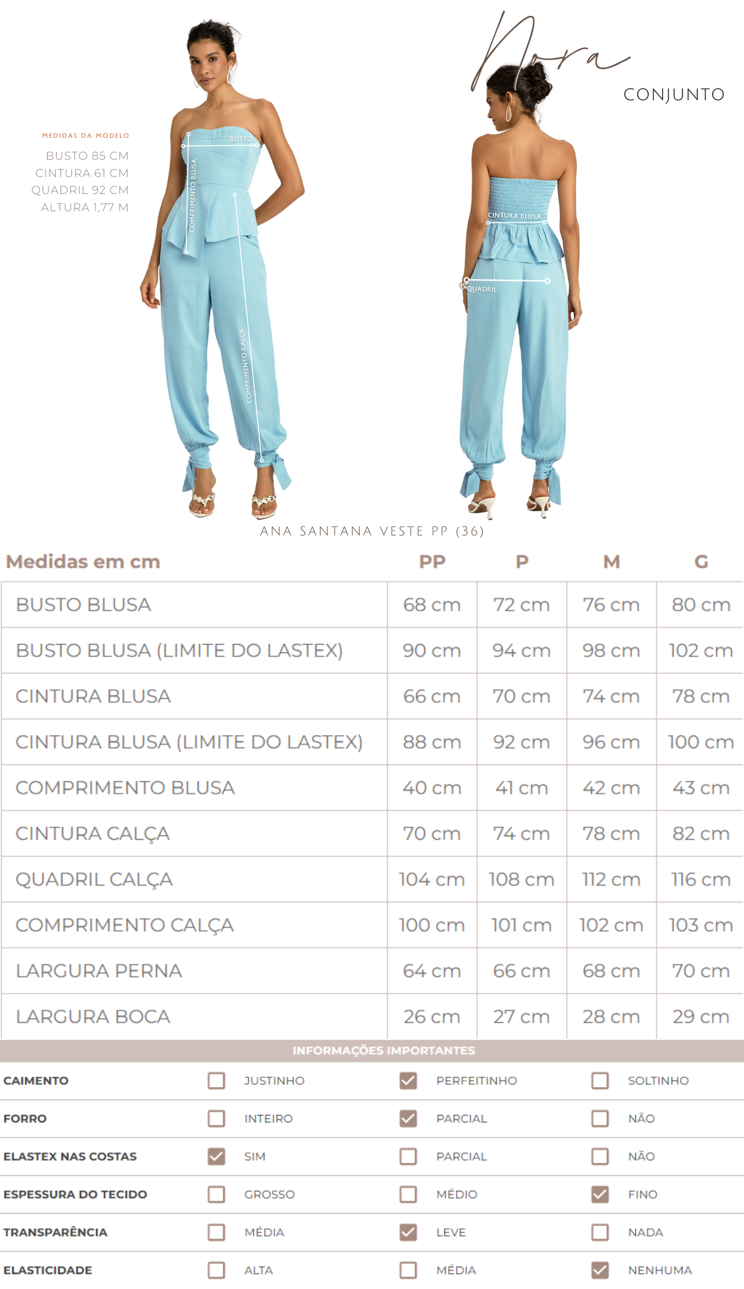 Conjunto Nora Off White