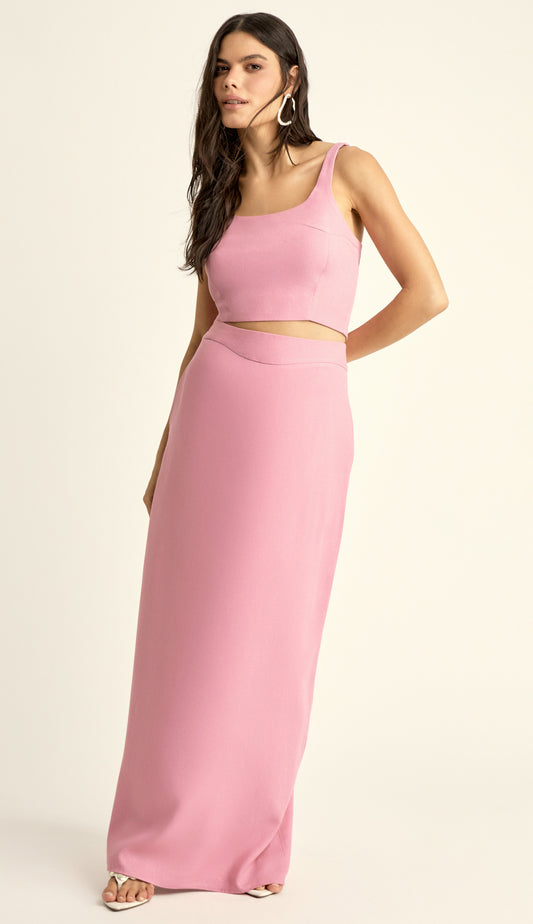 Conjunto em Linho Naomi Rosa | Laguna