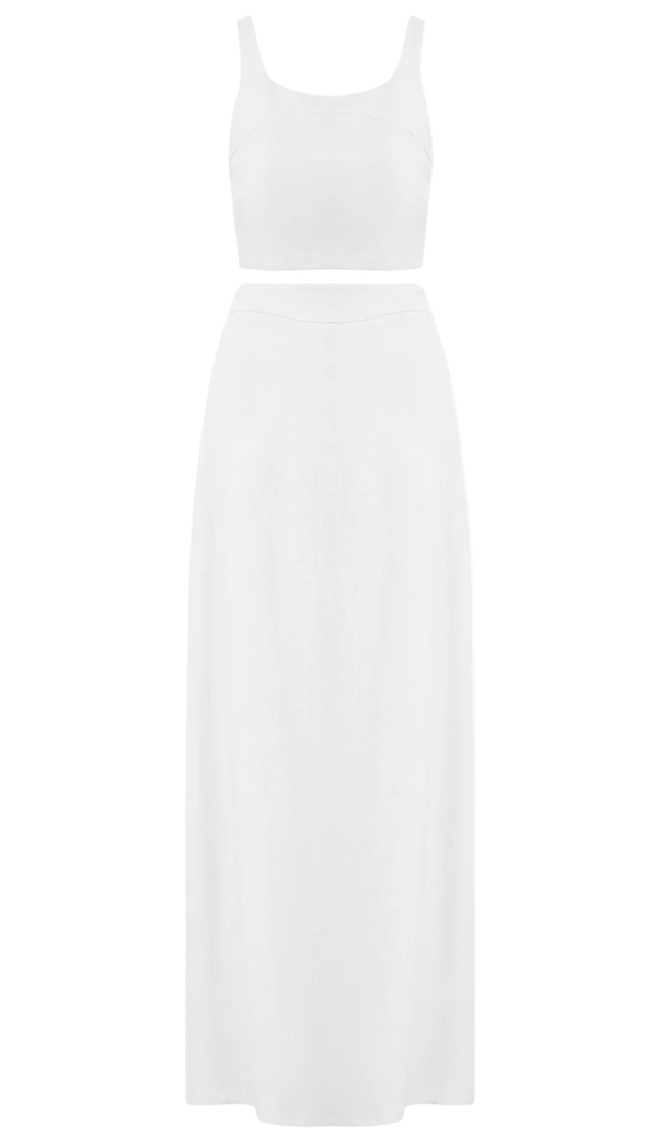 Conjunto em Linho Naomi Off | Laguna