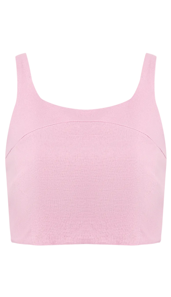 Conjunto em Linho Naomi Rosa | Laguna