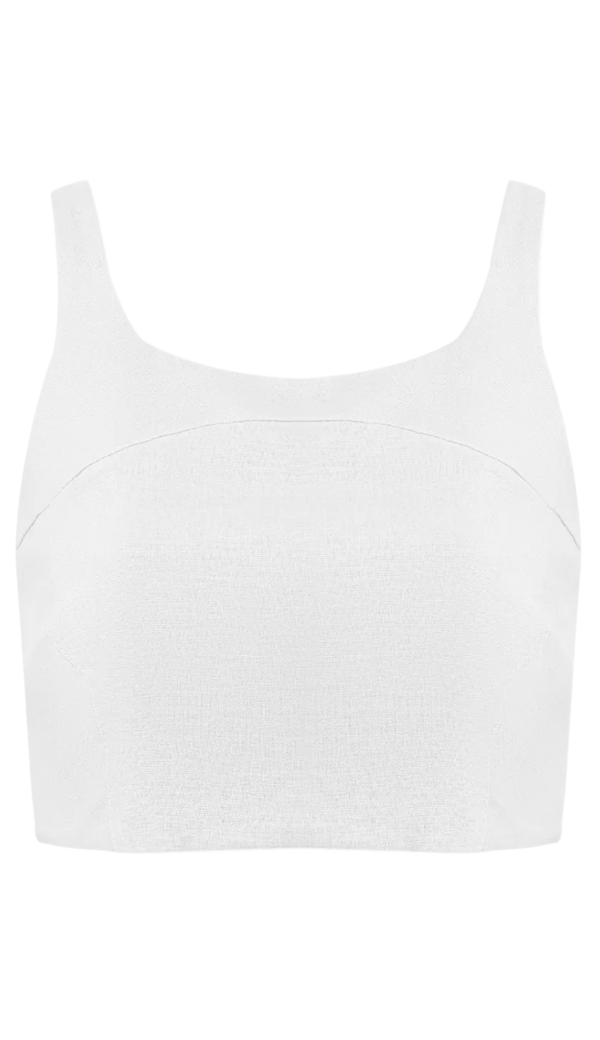Conjunto em Linho Naomi Off | Laguna