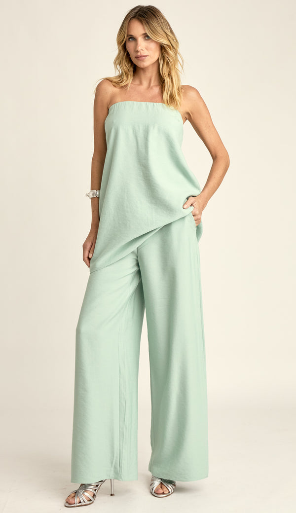 Conjunto Alfaiataria Viscose Kiara Verde Menta | Laguna