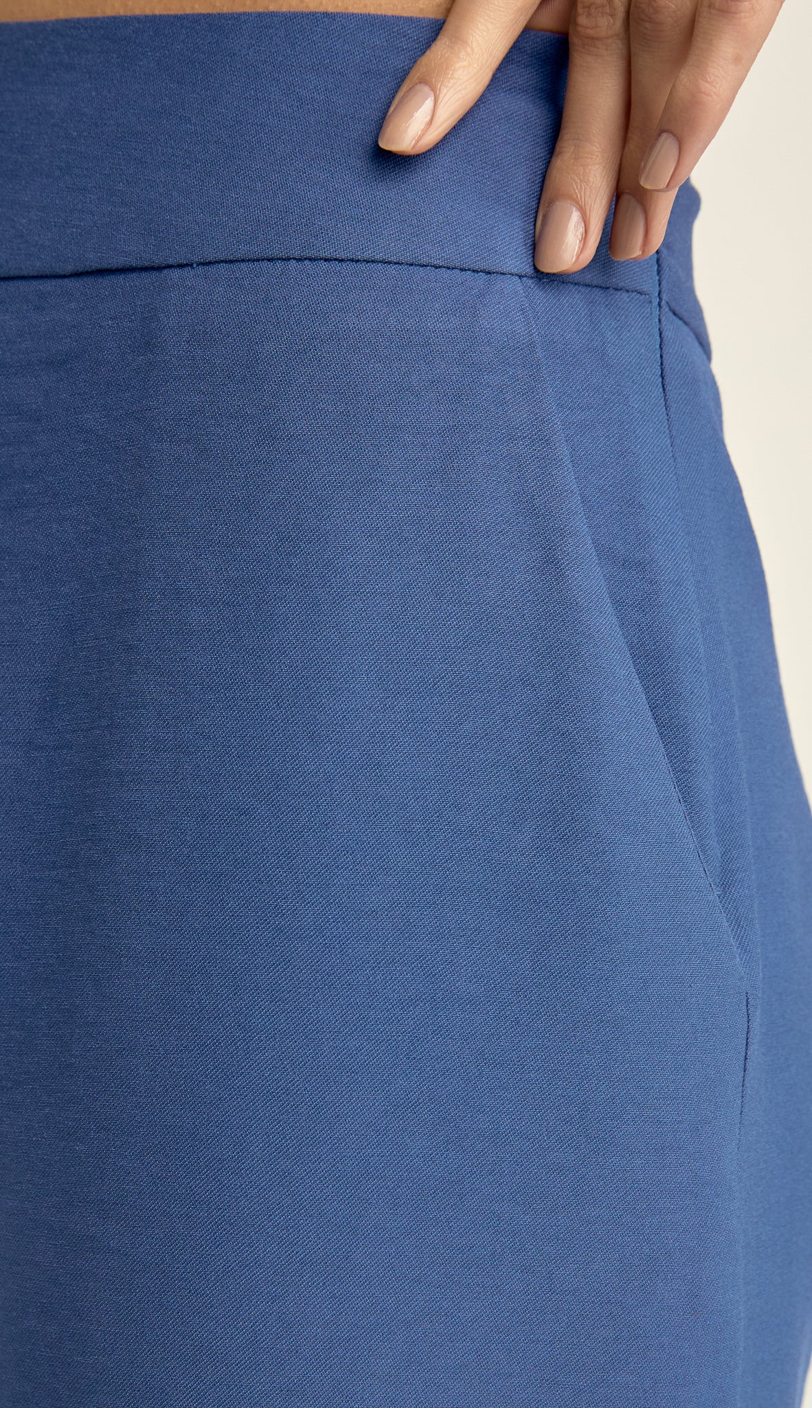 Conjunto Alfaiataria Viscose Kiara Azul Aço | Laguna