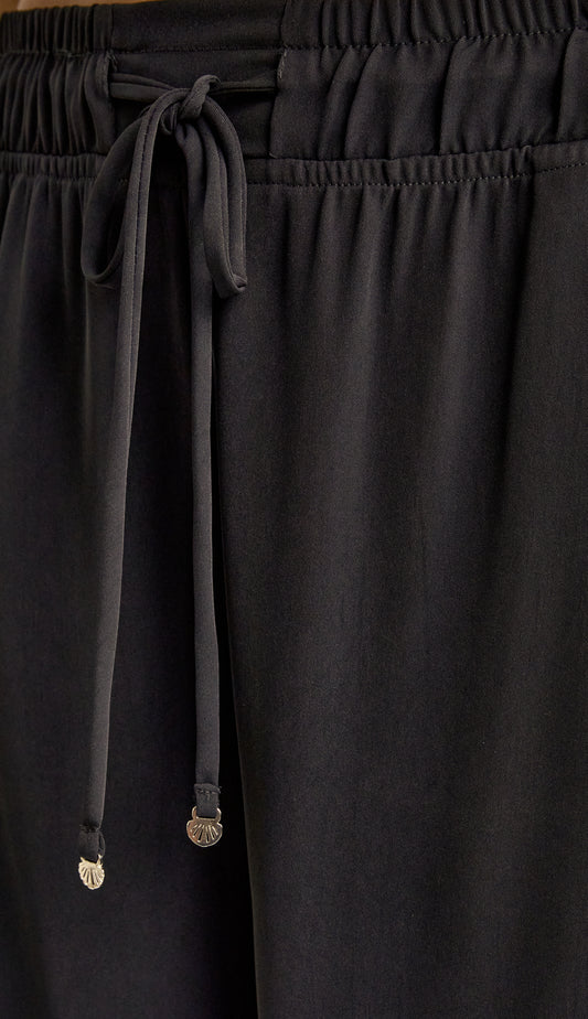 Conjunto Longo Crepe de Alfaiataria Luara Preto | Laguna